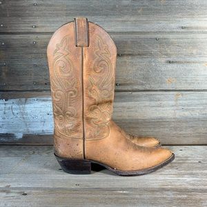 Justin Bay Apache Western Cowboy Boots
